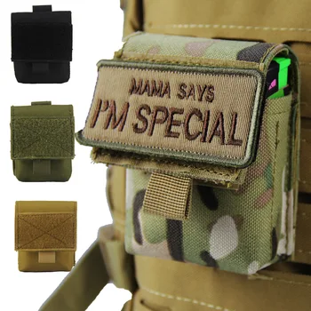 Тактическая многофункциональная сумка-портсигар, военный веер, наружный держатель для визитных карточек, поясная сумка, набор инструментов Molle