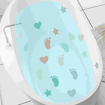 6 Листов Mariposas Decorativas для ванной комнаты с противоскользящими наклейками на ванну с океанскими животными, нескользящий ПВХ