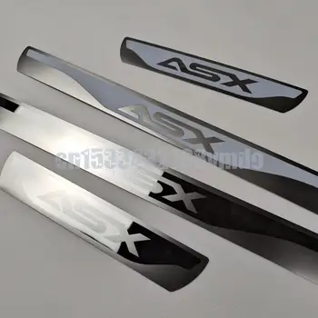 Для Mitsubishi ASX Аксессуары Накладка на Порог Протектор Наклейка на автомобиль Накладка на Педаль Порога 2017 2016 2020 2022 2021