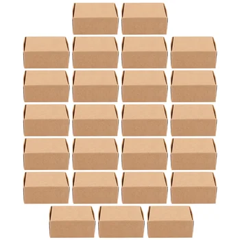 25 шт Упаковочных коробок, Мини-почтовых ящиков, бумажных футляров, держателя для доставки, расходных материалов
