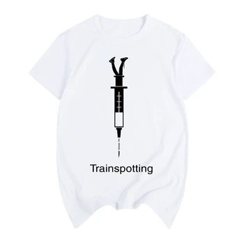 Trainspotting Mark Reton Swag Летняя футболка с принтом, Хлопковая мужская футболка, Новая женская футболка