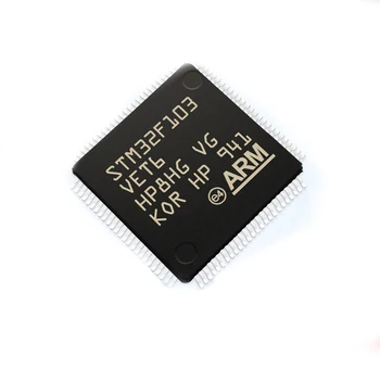 5шт STM32F103VET6 STM32F103 STM32 LQFP100 Новый оригинальный микроконтроллер с микросхемой ic в наличии
