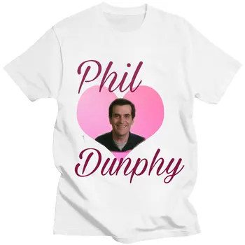 Американское телешоу Фила Данфи, мужские футболки с графическим принтом, женская хлопковая футболка с коротким рукавом Harajuku, мужские топы, футболка