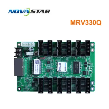 Полноцветный Светодиодный Дисплей Novastar MRV330Q Приемная Карта Видеокарта Управления Светодиодным Экраном с 12 Портами HUB75E