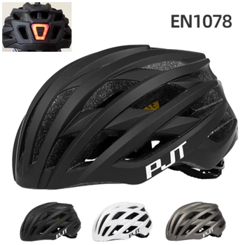 Велосипедный шлем PJT USB Задний фонарь MTB Велосипедный шлем Дорожный велосипед Горный электровелосипед Велосипедный шлем для езды на велосипеде, скейтборде, скутере