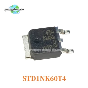 Новый оригинальный полевой транзистор STD1NK60T4 с трафаретной печатью D1NK6 SMT TO-252 N-канальный