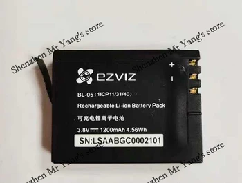 Оригинальный аккумулятор экшн-камеры EZVIZ BL-05 1200 мАч для флюоритовой батареи экшн-камеры EZVIZ S5 PLUS