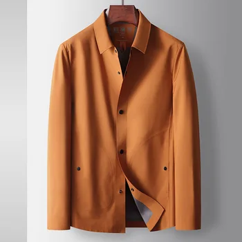 SS5276-Костюм для отдыха, мужская деловая повседневная полосатая куртка в полоску, пиджак в полоску, одинарный западный топ
