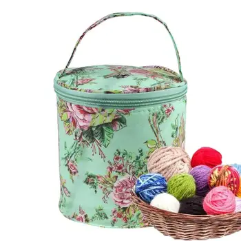 Домашняя сумка для ежедневного хранения шерстяной пряжи, вязания крючком, швейной иглы, сумки, инструмента для плетения, тотализатора