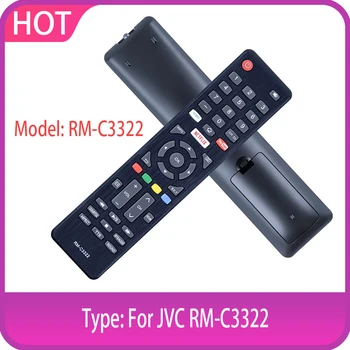 пульт дистанционного управления RM-C3322 для телевизора JVC Smart TV с функцией Netflix Vudu YouTube