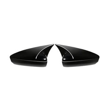 Тип мегафона ABS Пианино Черный Стиль Крышка бокового зеркала заднего вида Крышки заднего вида для 20 Mazda Enclave