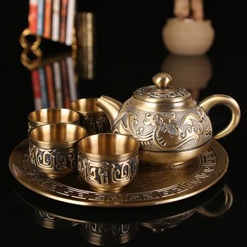 Чайный сервиз для дома, гостиной, офиса, чай для посетителей, высококачественная подарочная коробка для чая кунг-фу.