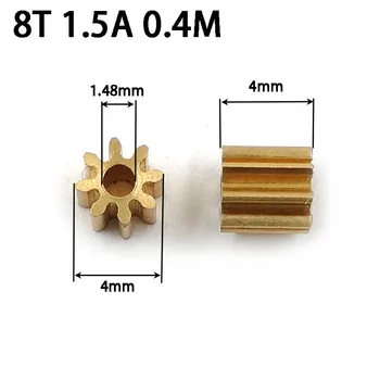 81,5 А 0,4 м Медная шестерня OD = 4 мм Толщина 2,5 мм / 4 мм микрометаллическая шестерня DIY модель запчасти для ремонта