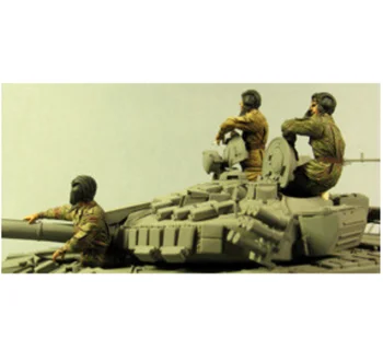Набор моделей для сборки фигурки из смолы в масштабе 1/35 Modern War Miniature ГК Modern Tank Group Чечня в разобранном виде и неокрашенный