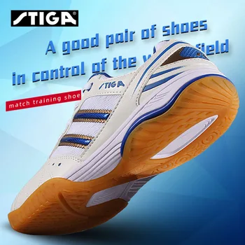 НОВЫЕ мужские и женские кроссовки для настольного тенниса Stiga, дышащие, высокоэластичные, нескользящие Спортивные кроссовки EVA для пинг-понга CS2521 CS2541