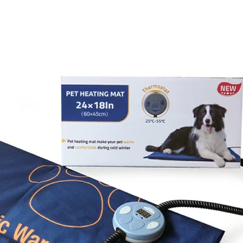 Грелка для домашних животных гидроизоляционное электрическое одеяло для кошек и собак с защитой от укусов, подходящее для грелок с постоянной температурой