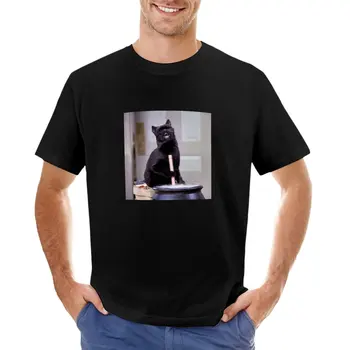 Футболка Salem The Cat - Cauldron, топы больших размеров, графическая футболка, облегающие футболки для мужчин