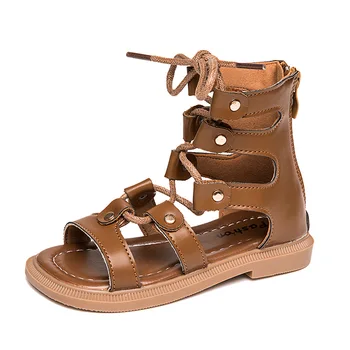 Летние женские кожаные тапочки на плоской подошве, нескользящие тапочки с металлической пряжкой, Комфортная уличная повседневная пляжная обувь