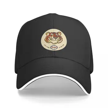 Новая бейсболка Tiger Esso Vintage Oil Company, Дизайнерская шляпа, Шляпа Дальнобойщика, Солнцезащитная бейсболка для мужчин и женщин