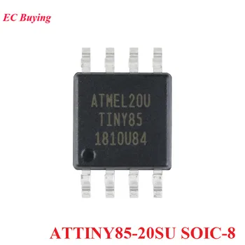5/1шт ATTINY85-20SU ATTINY85 20SU TINY85 SOIC-8 SOIC8 8KB 20 МГц 8-битный Чип микроконтроллера Новый Оригинальный