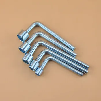 Торцевой ключ L-образного типа с 7-образным наружным шестигранником для опорной трубы