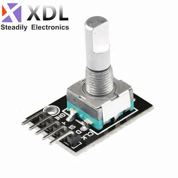 10шт Модуль поворотного энкодера EC11 на 360 градусов для Arduino Brick Sensor Switch Development Board KY-040 с булавками