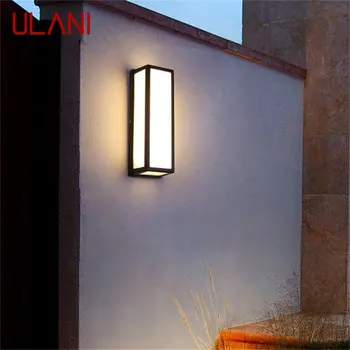 Уличные классические настенные бра ULANI Light LED Водонепроницаемая лампа IP65 для украшения домашнего балкона