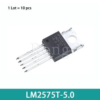 Понижающий регулятор напряжения LM2575T-5.0 1A-220-5 1A