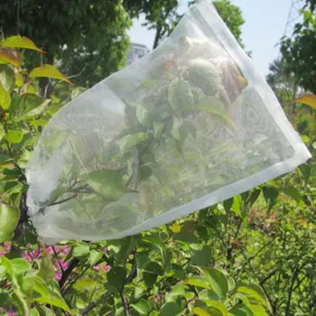 Сетчатый сетчатый мешок - 40 нейлоновых фильтровальных мешков для семян, фруктов, рыбы и птиц, защищает растения от повреждения паразитами, стирки белья.