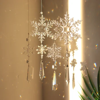 Подвеской Crystal Light Collection, Рождественской светоотражающей подвеской, Снежинкой, декором для внутреннего дворика, макетом сцены для занавеса, балкона, автомобиля