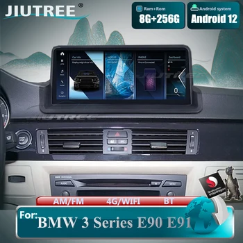 Android 12 Автомобильный DVD-Радио Android Мультимедийный Плеер GPS Навигация для BMW E90 E91 E92 E93 3 Серии Idrive 1920*720 DSP Carplay