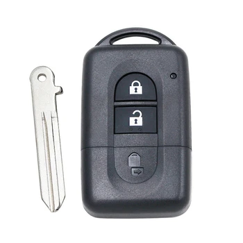 2X Автомобильный Дистанционный Ключ Без Ключа С 2 Кнопками 433 МГц ID46 Чип Для Nissan X-Trail Qashqai Pathfinder 285E34X00A